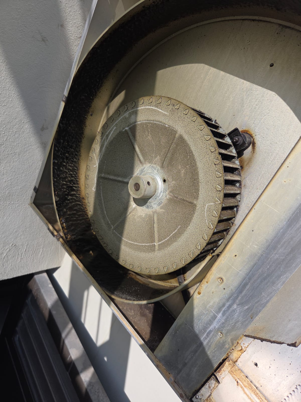 Motor de refrigeración antes