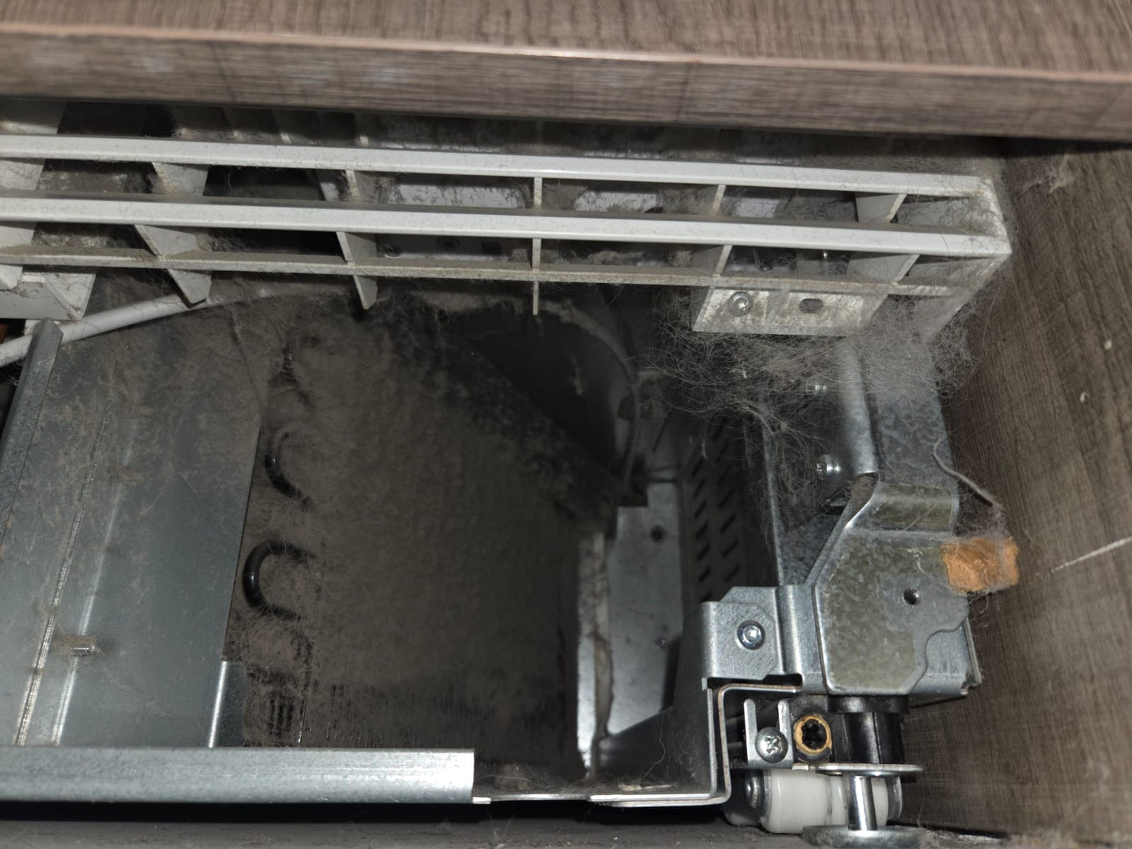 Interior Sub-Zero antes